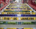 Лестница Селарон, Бразилия